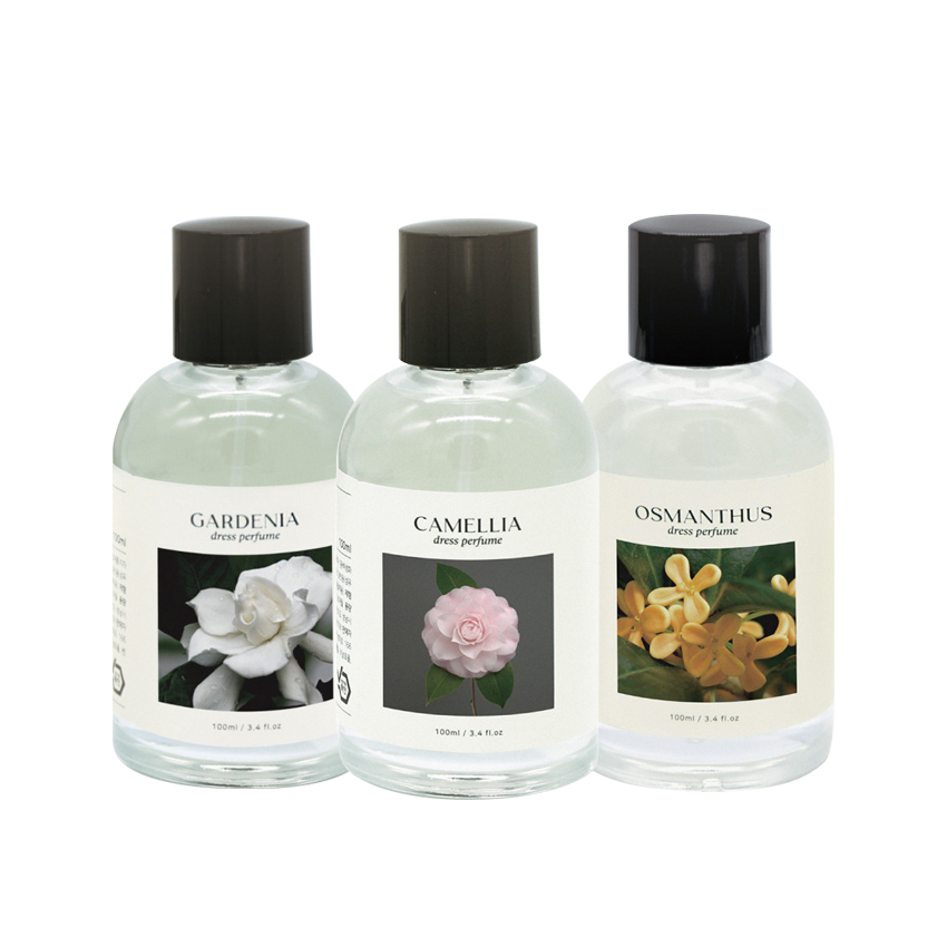 드레스 퍼퓸 3종 - 카멜리아힐 | P&W FABRIC PERFUME